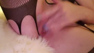 A little Pussy Play after being Fucked