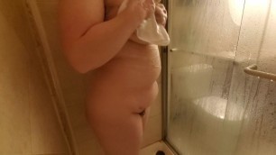 Come and Join a Beautiful Babe in the Shower. Raw Video.
