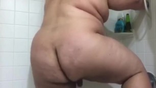 Chub Dancing Nude in the Shower