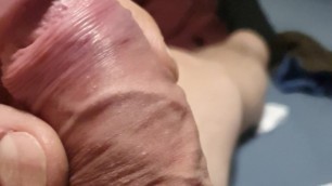 Playing With My Fat Veiny Monstercock