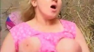 Blonde BBW getting fucked