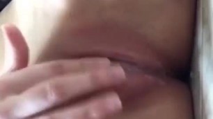 At home making my pussy drip cum