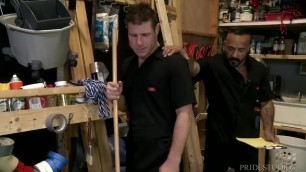 Daddy Alessio Romero gets Cock in Employees Ass