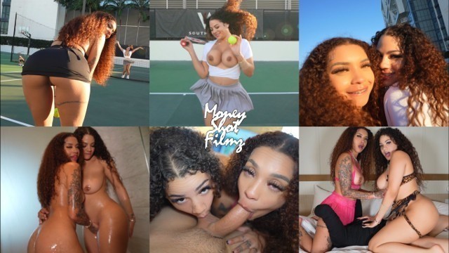 Guy Gets Lucky with 2 Curly Head Big Tits Fat Ass Lightskin Babes